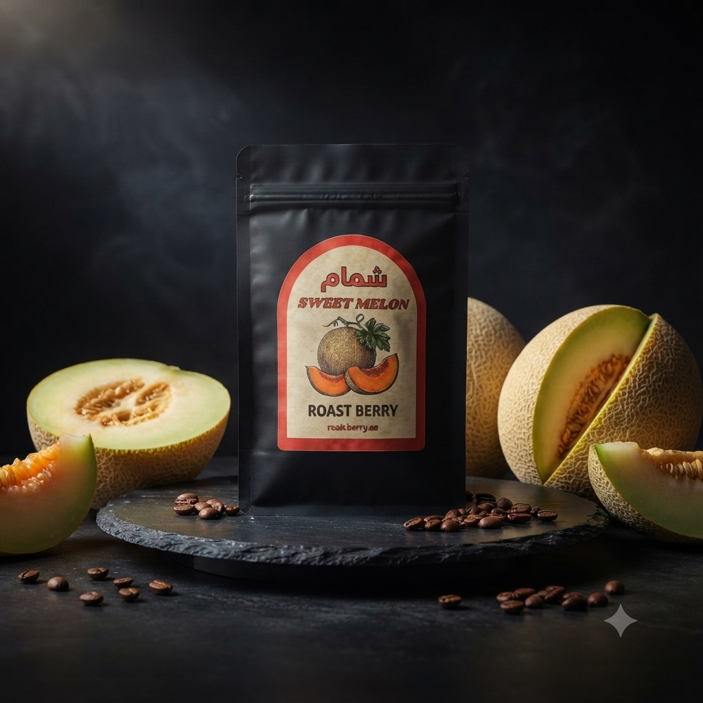 Sweet Melon Coffee Beans - قهوة بنكهة الشمام