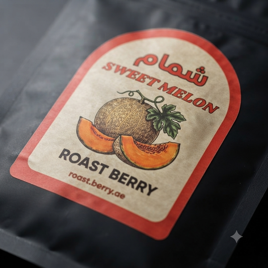 Sweet Melon Coffee Beans - قهوة بنكهة الشمام
